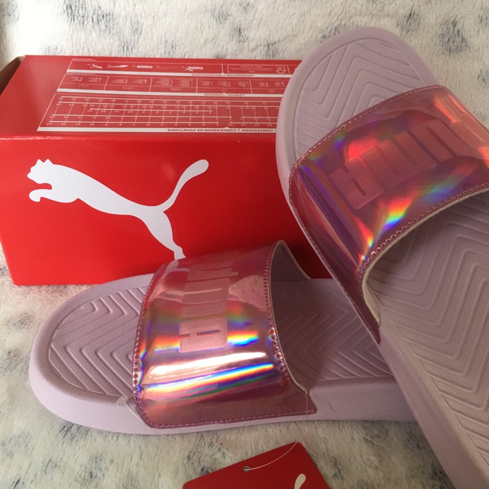 PUMA Popcat Chrome Slide Sandal - Picture 3 of 8